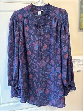 Joie ruffle collar blouse